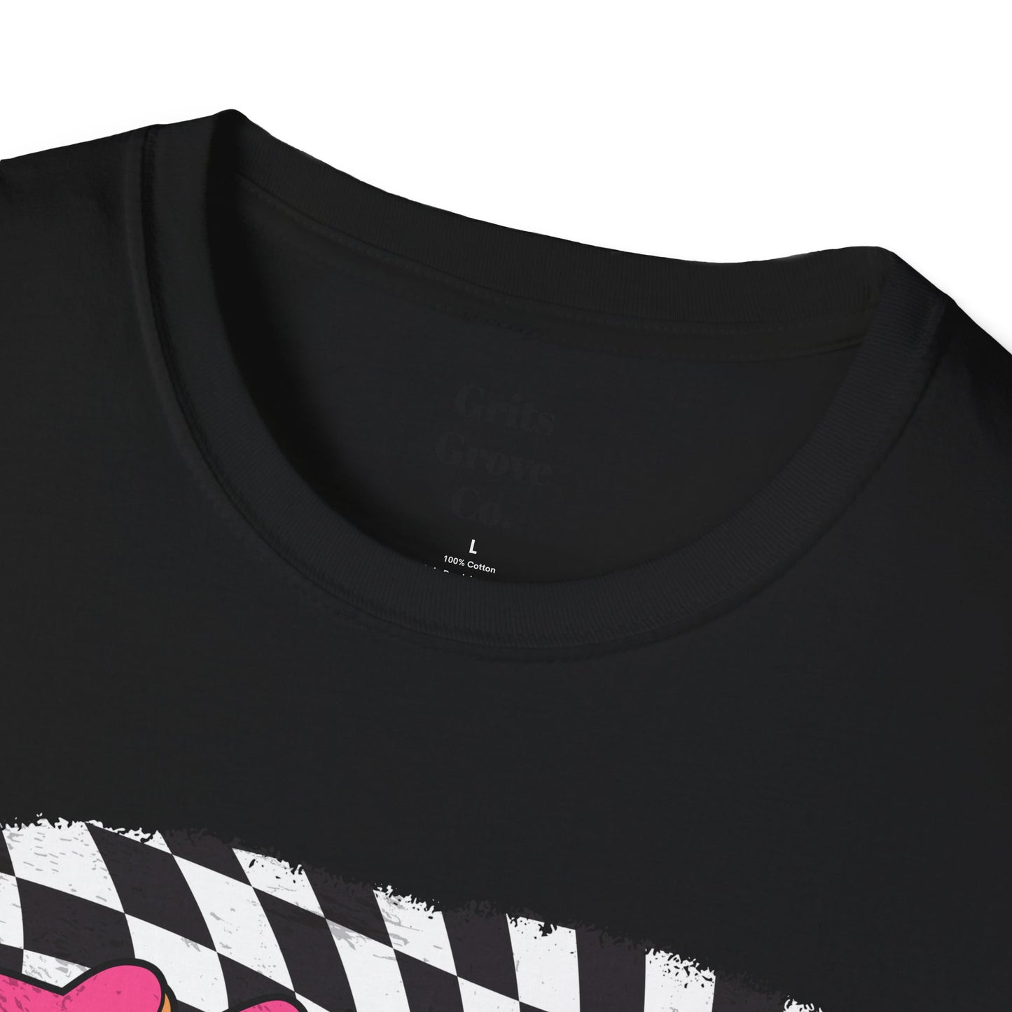 Checkered Mams Unisex Softstyle T-Shirt