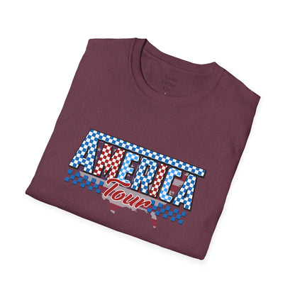 America Tour Unisex Softstyle T-Shirt