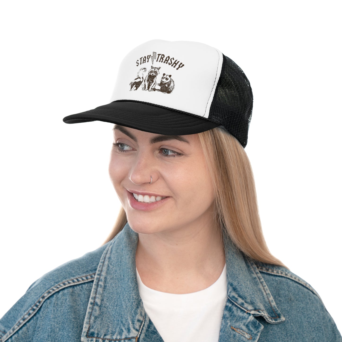 Stay Trashy Trucker Cap