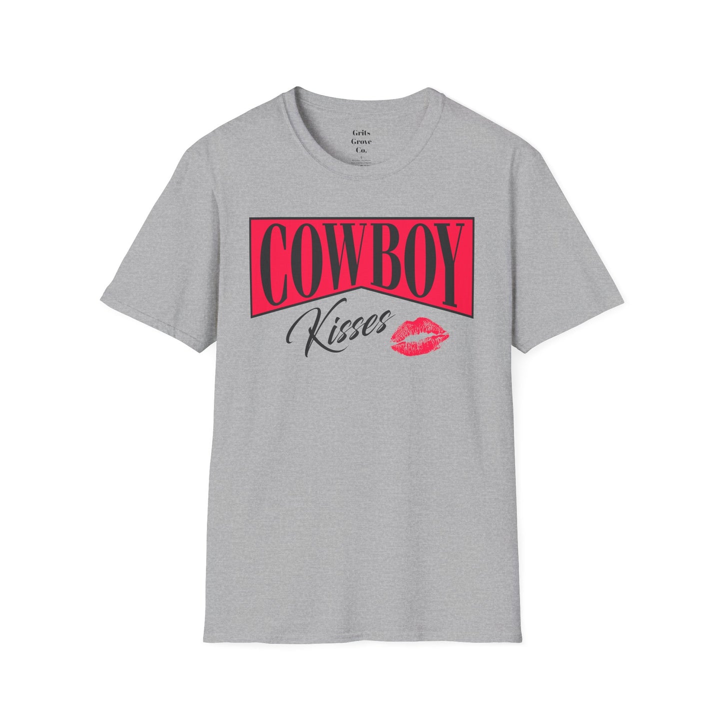 Cowboy Kisses No Grunge Unisex Softstyle T-Shirt