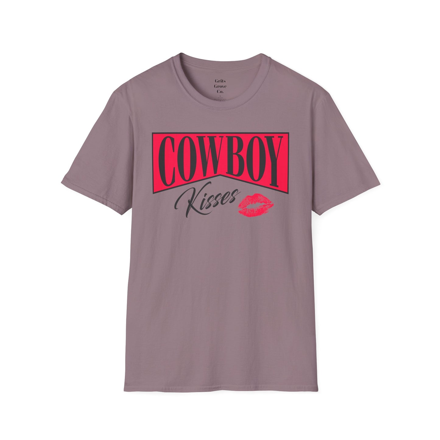 Cowboy Kisses No Grunge Unisex Softstyle T-Shirt