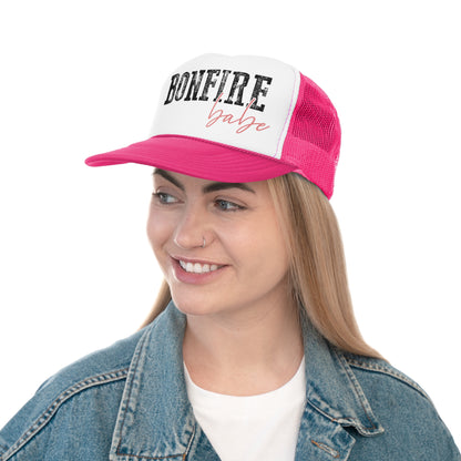 Bonfire Babe Trucker Cap