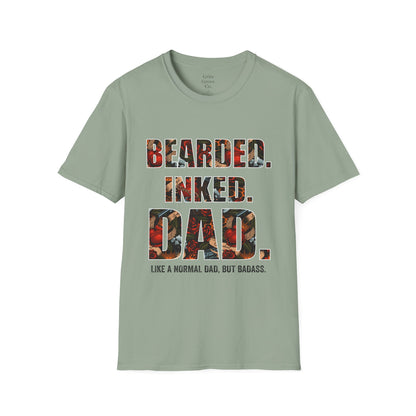 Bearded Inked Unisex Softstyle T-Shirt