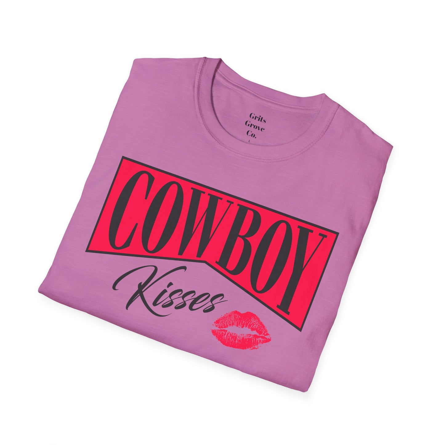 Cowboy Kisses No Grunge Unisex Softstyle T-Shirt