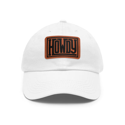 Howdy Hat with Leather Patch