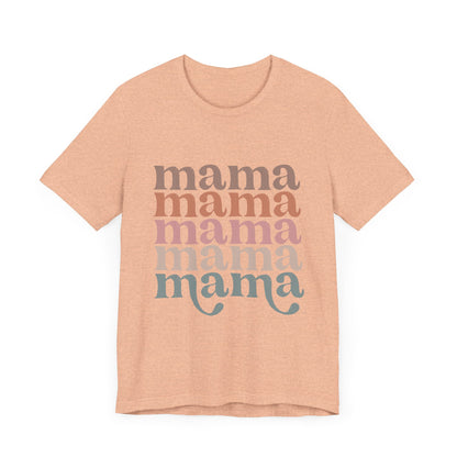 Mama Stacked Unisex Jersey Short Sleeve Tee