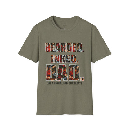 Bearded Inked Unisex Softstyle T-Shirt