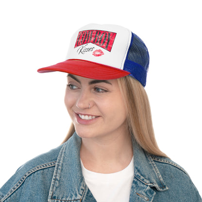 Grunge Cowboy Kisses Trucker Cap