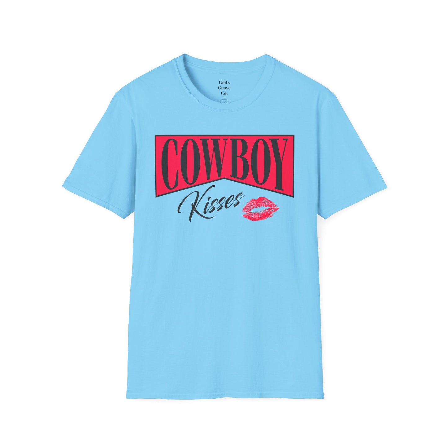 Cowboy Kisses No Grunge Unisex Softstyle T-Shirt