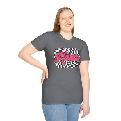 Checkered Mams Unisex Softstyle T-Shirt