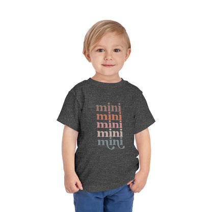 Mini Stacked Toddler Short Sleeve Tee