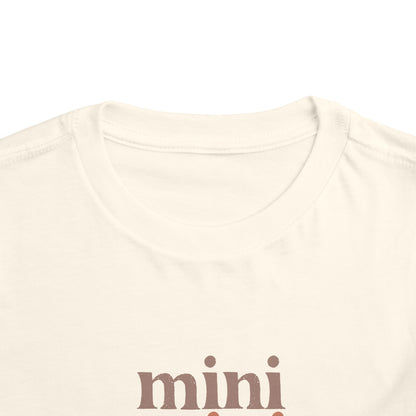 Mini Stacked Toddler Short Sleeve Tee