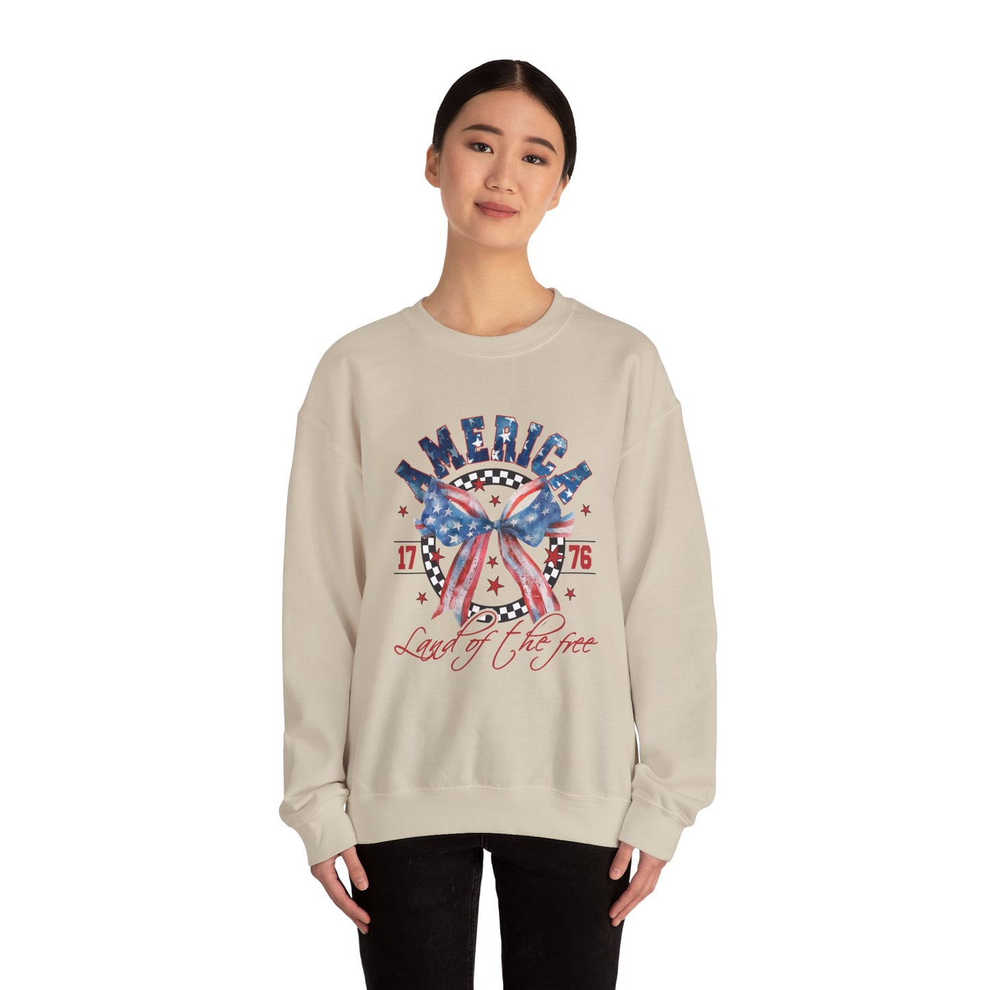 America Land of the Free Sweatshirt