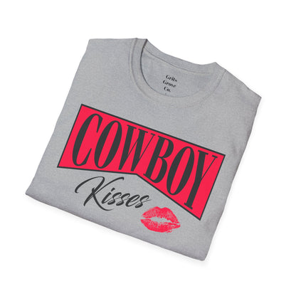 Cowboy Kisses No Grunge Unisex Softstyle T-Shirt