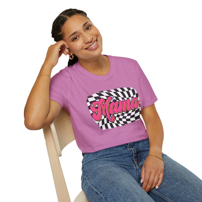 Checkered Mams Unisex Softstyle T-Shirt