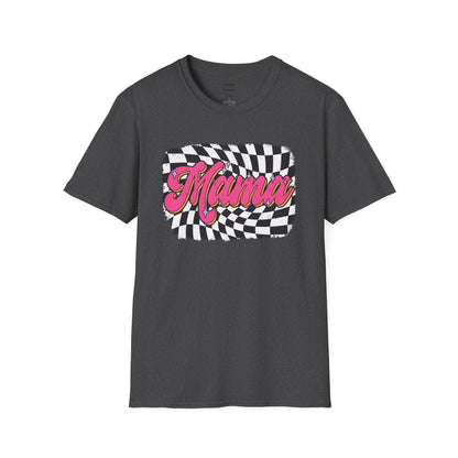 Checkered Mams Unisex Softstyle T-Shirt