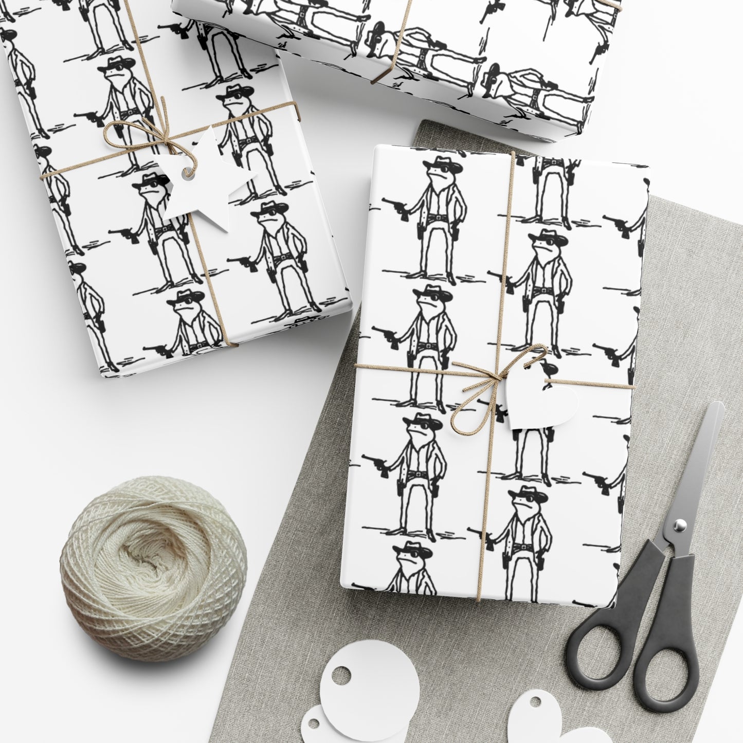 Froggy Gift Wrap Papers