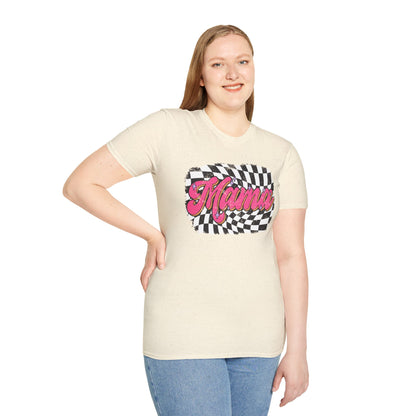 Checkered Mams Unisex Softstyle T-Shirt