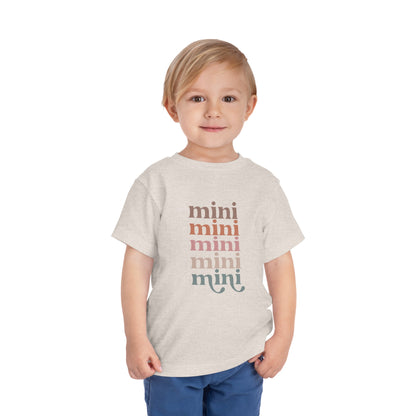 Mini Stacked Toddler Short Sleeve Tee