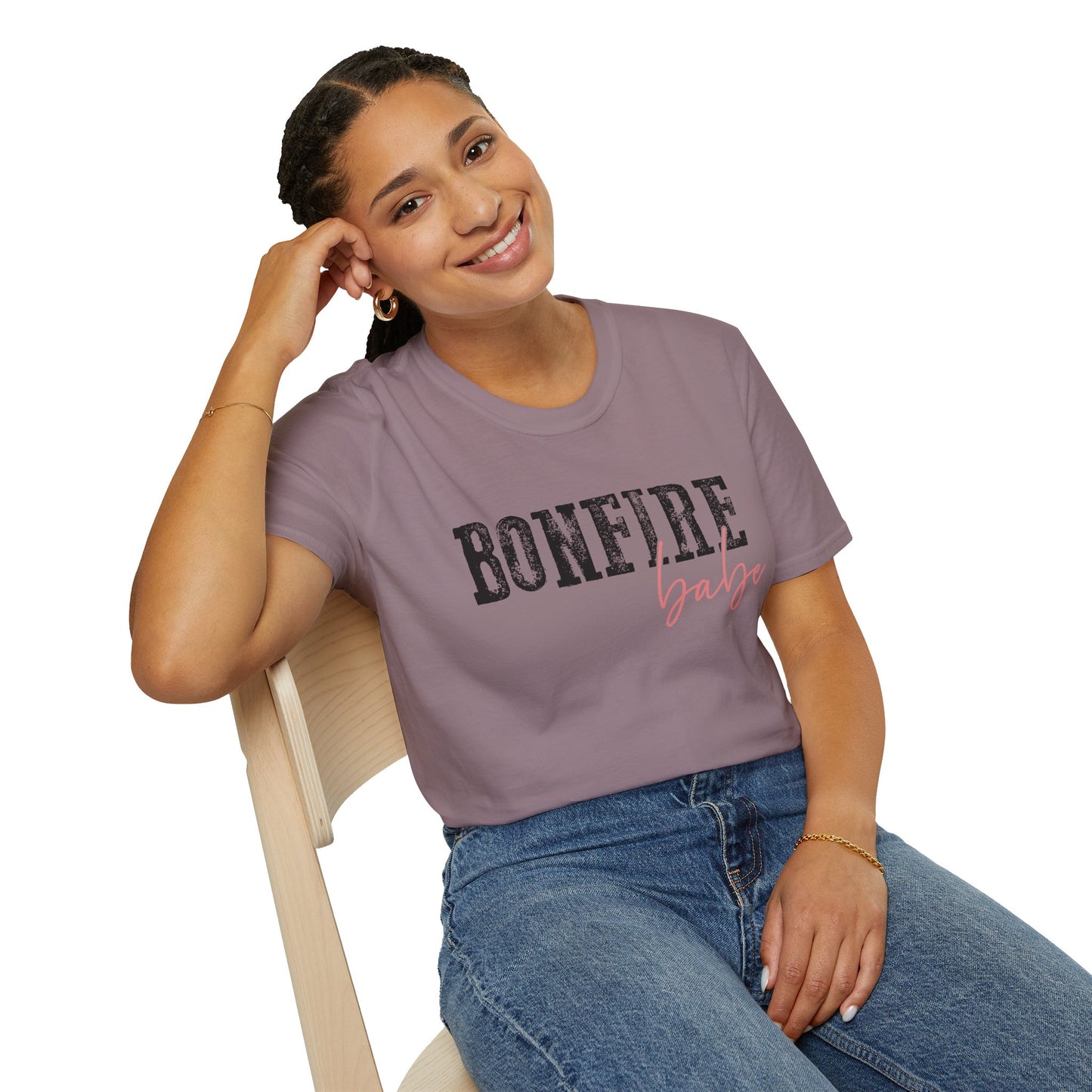 Bonfire Babe Unisex Softstyle T-Shirt