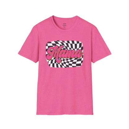 Checkered Mams Unisex Softstyle T-Shirt