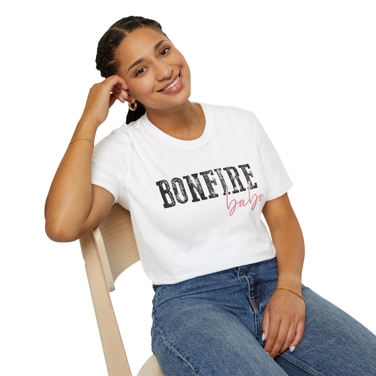 Bonfire Babe Unisex Softstyle T-Shirt