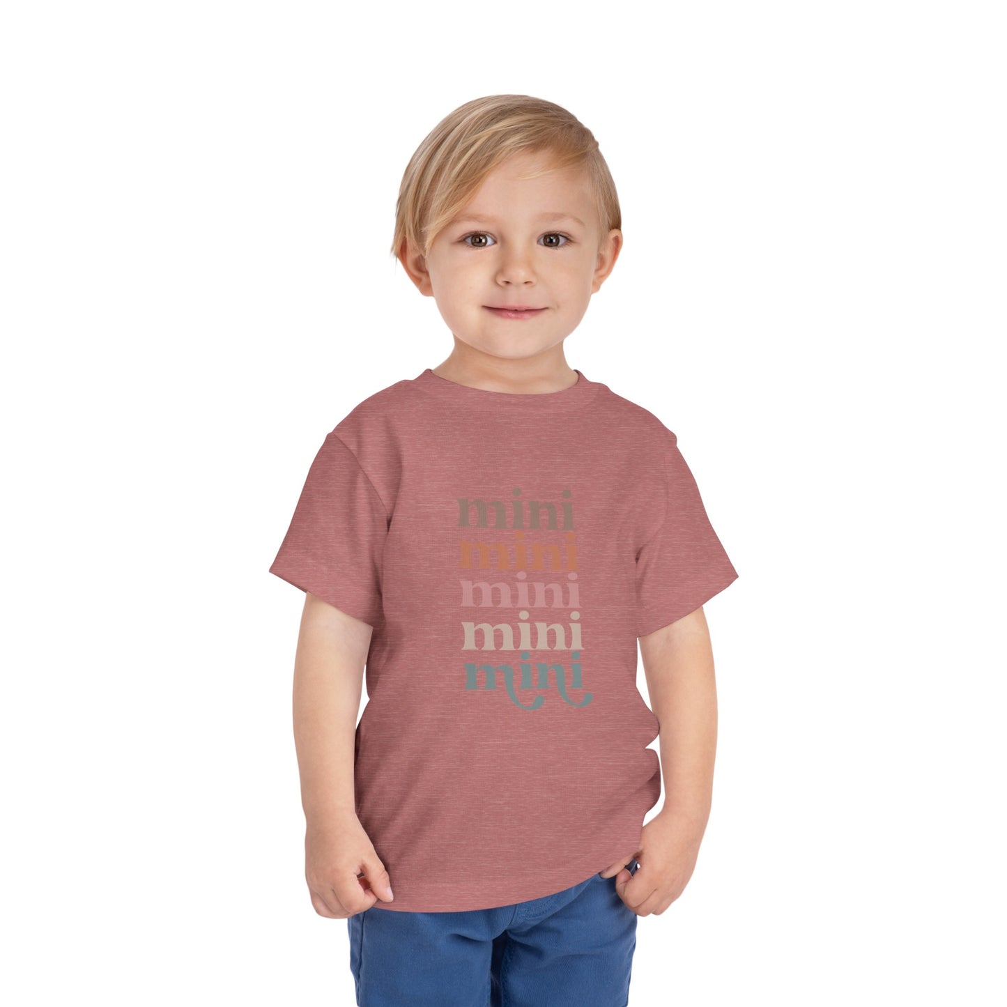 Mini Stacked Toddler Short Sleeve Tee