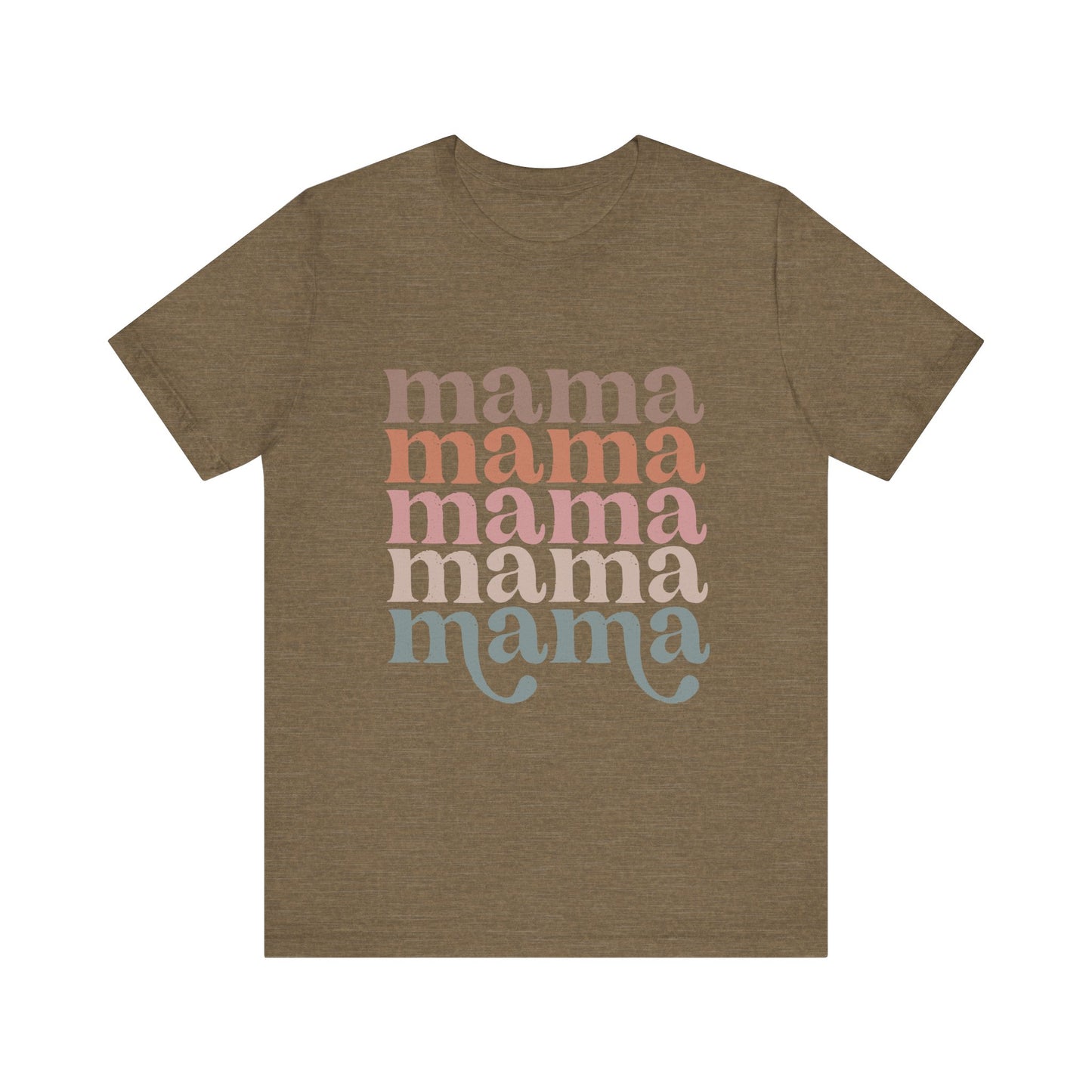 Mama Stacked Unisex Jersey Short Sleeve Tee