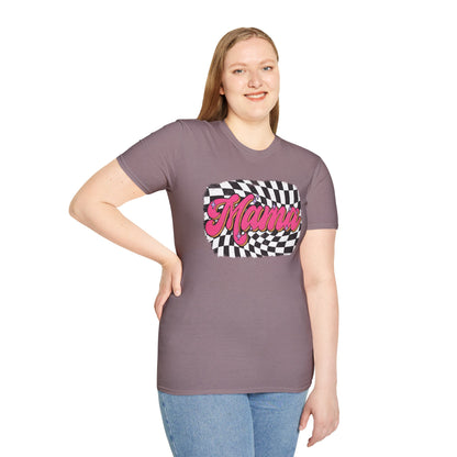 Checkered Mams Unisex Softstyle T-Shirt