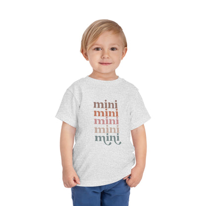 Mini Stacked Toddler Short Sleeve Tee