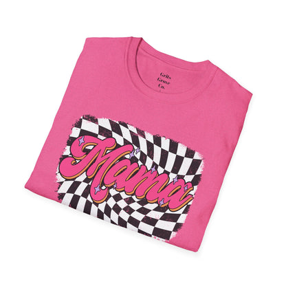 Checkered Mams Unisex Softstyle T-Shirt