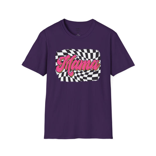 Checkered Mams Unisex Softstyle T-Shirt