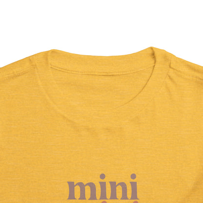 Mini Stacked Toddler Short Sleeve Tee