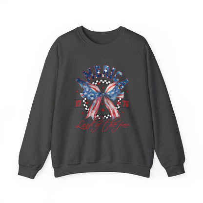 America Land of the Free Sweatshirt