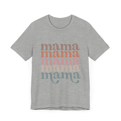 Mama Stacked Unisex Jersey Short Sleeve Tee