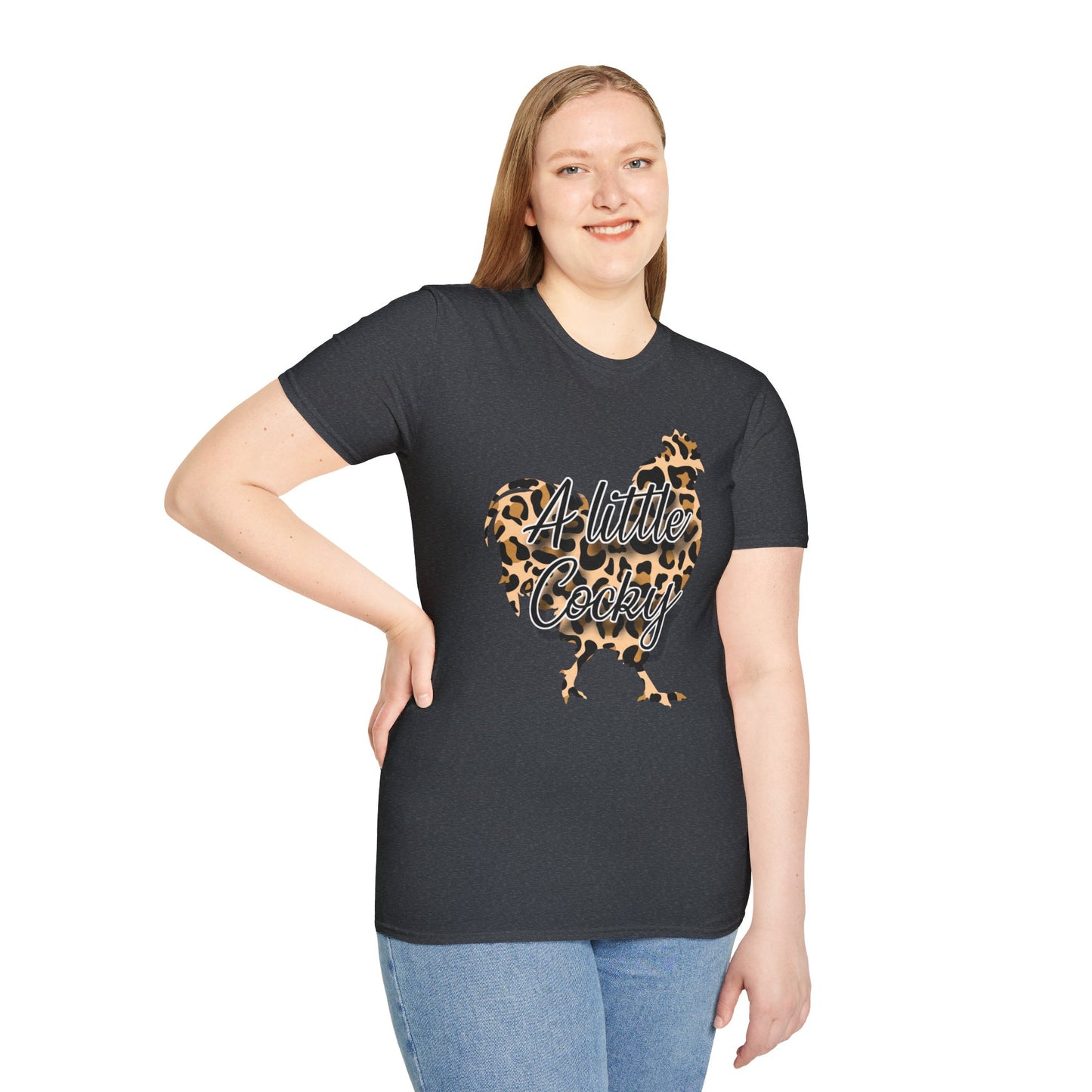 Cocky Rooster Unisex Softstyle T-Shirt