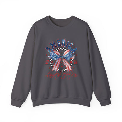 America Land of the Free Sweatshirt