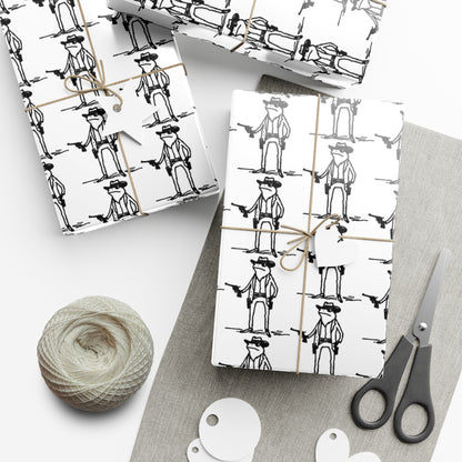 Froggy Gift Wrap Papers