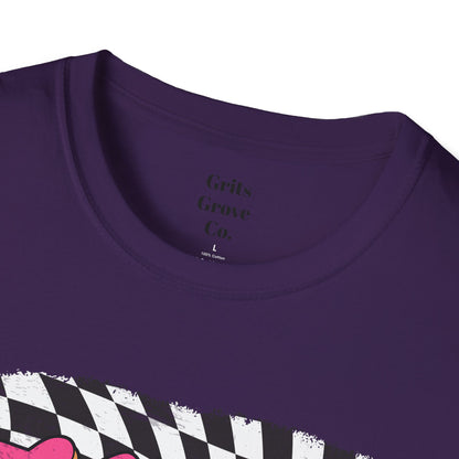 Checkered Mams Unisex Softstyle T-Shirt