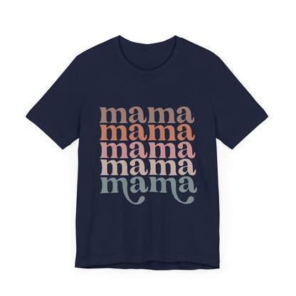 Mama Stacked Unisex Jersey Short Sleeve Tee