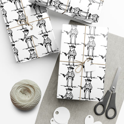 Froggy Gift Wrap Papers