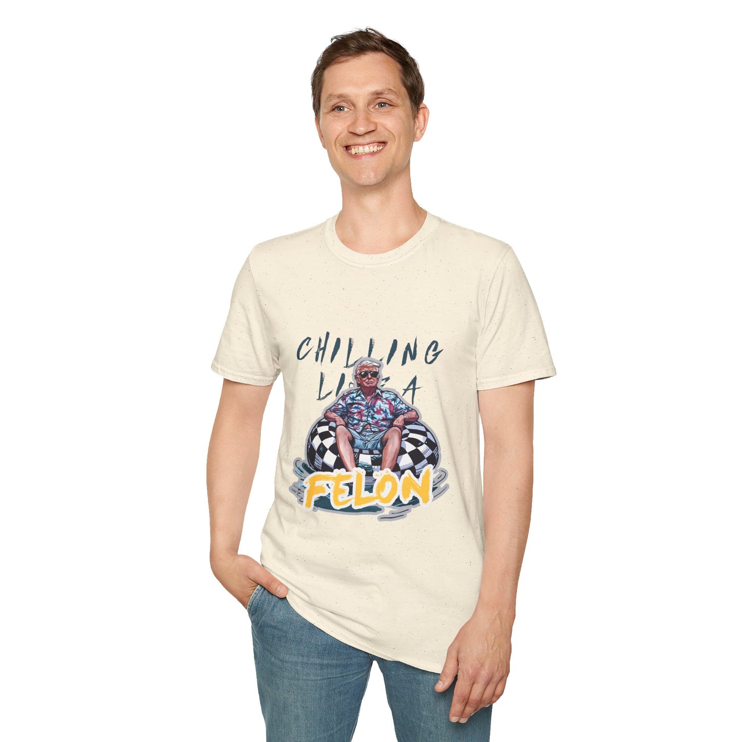 Chillin Like a Felon Unisex Softstyle T-Shirt