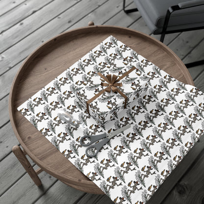 Surfing Skull Gift Wrap Papers