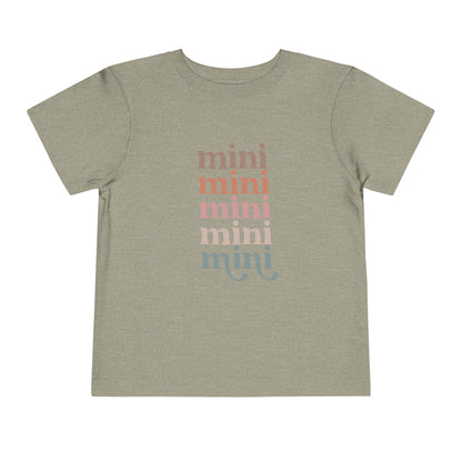 Mini Stacked Toddler Short Sleeve Tee