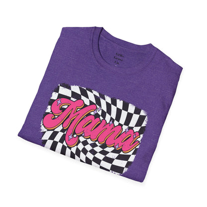 Checkered Mams Unisex Softstyle T-Shirt