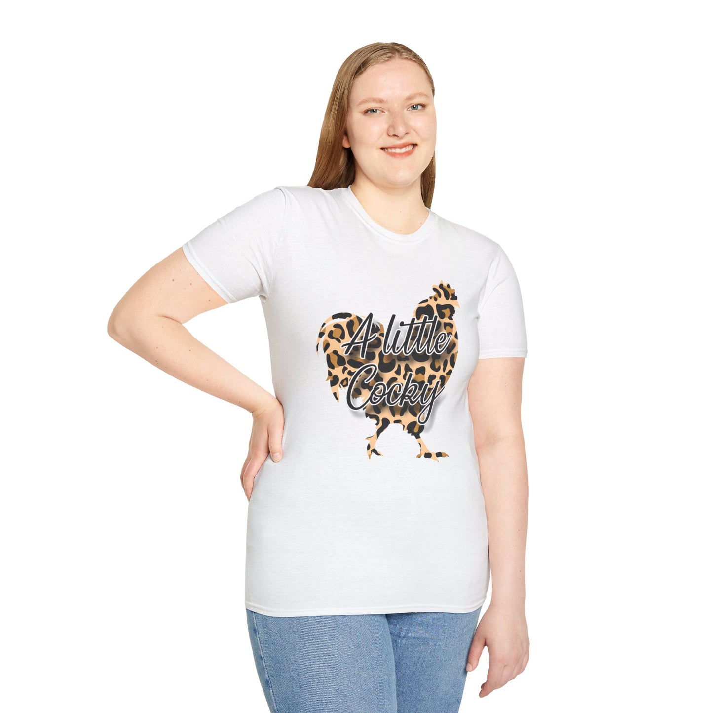 Cocky Rooster Unisex Softstyle T-Shirt