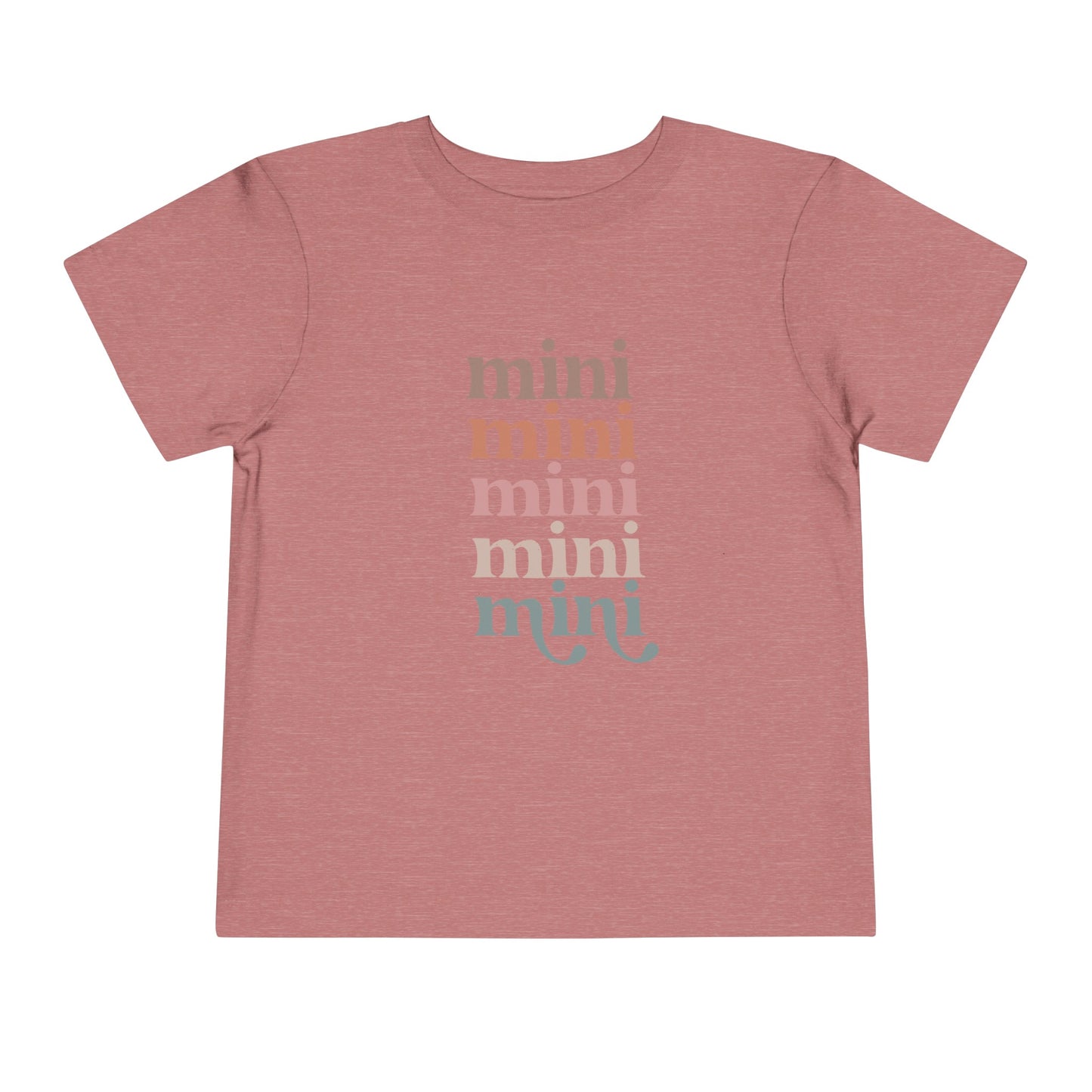 Mini Stacked Toddler Short Sleeve Tee