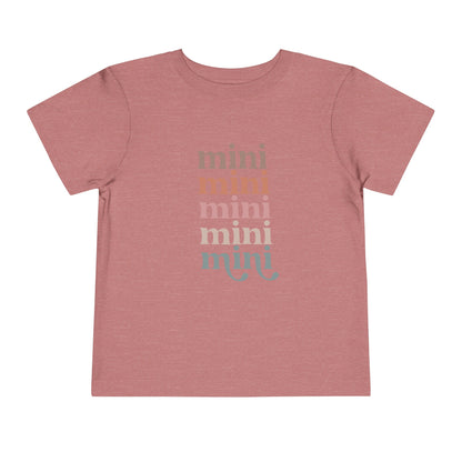 Mini Stacked Toddler Short Sleeve Tee