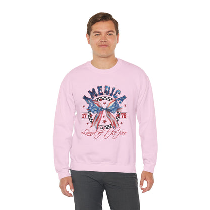 America Land of the Free Sweatshirt