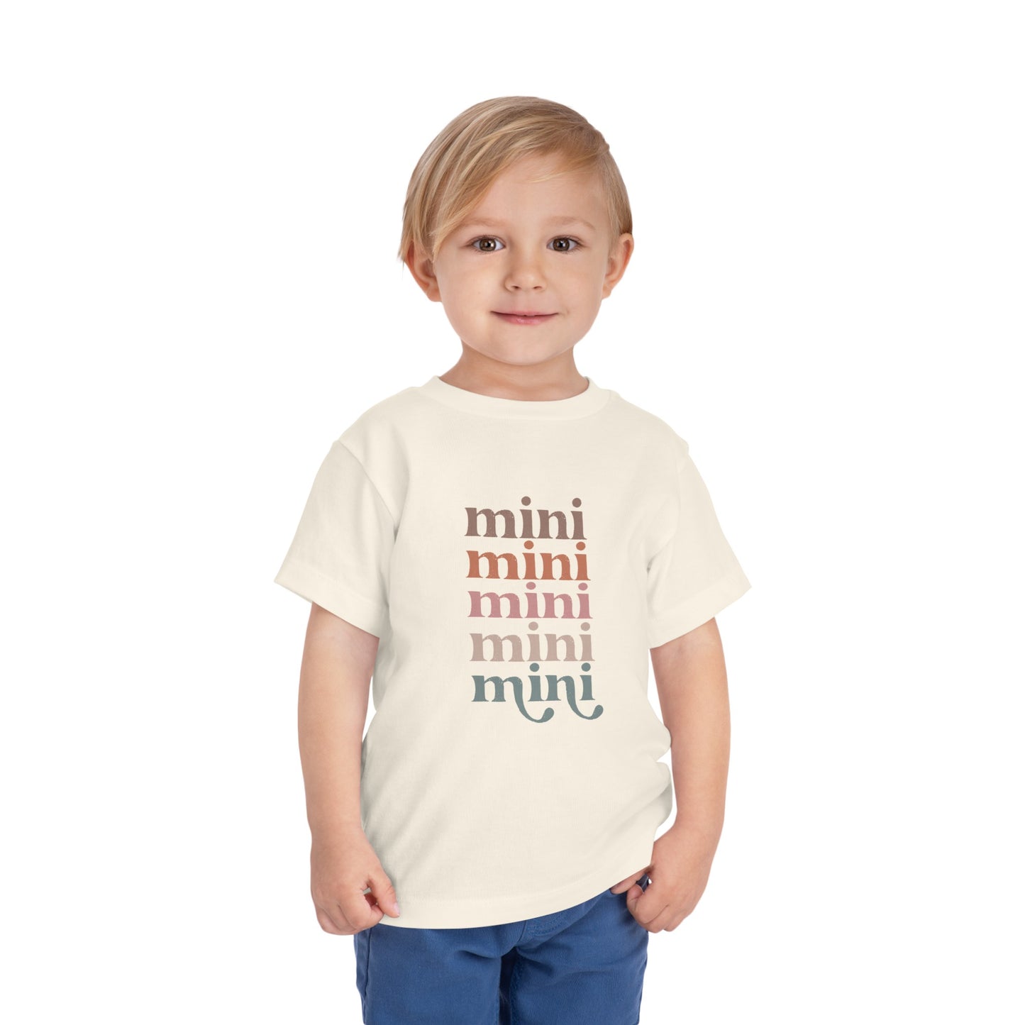 Mini Stacked Toddler Short Sleeve Tee